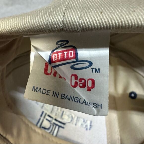 Michelin Tires Hat Cap Beige Blue SnapBack TCI Carolinas Automotive Otto Cap - Picture 8 of 10